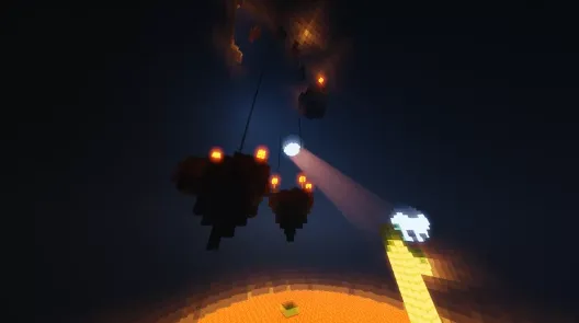 Shardagi mega parkur! — Minecraft xarita, rasm 2