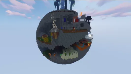 Shardagi mega parkur! — Minecraft xarita, rasm 3