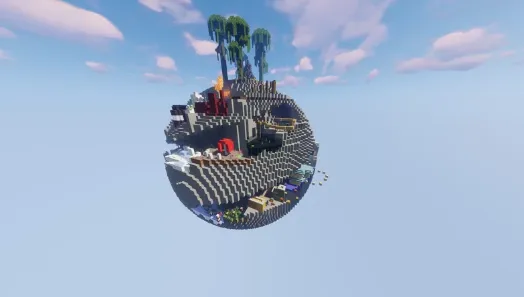 Shardagi mega parkur! — Minecraft xarita, rasm 4