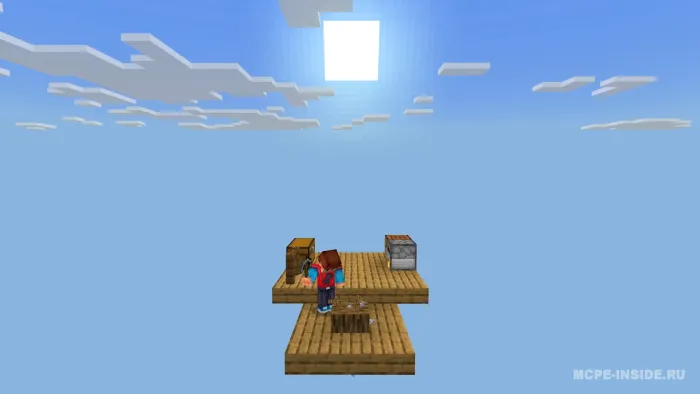 Bir blok — Minecraft xarita, rasm 1