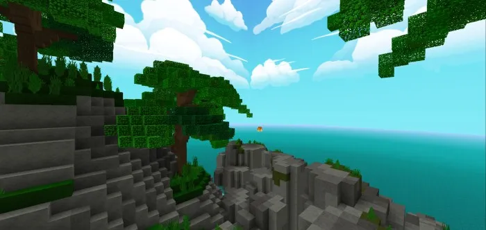 Tropik orol — Minecraft xarita, rasm 3