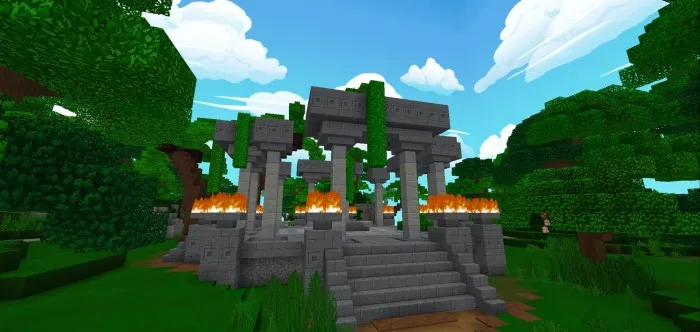 Tropik orol — Minecraft xarita, rasm 4