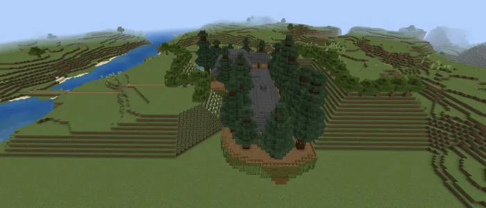Archa o'rmonida omon qolish — Minecraft xarita, rasm 2