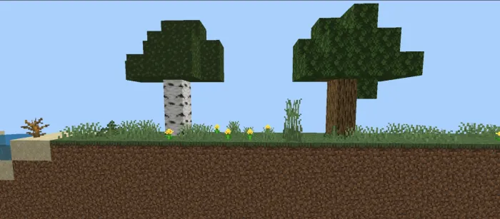 Minecraft, lekin 2D — Minecraft xarita, rasm 2