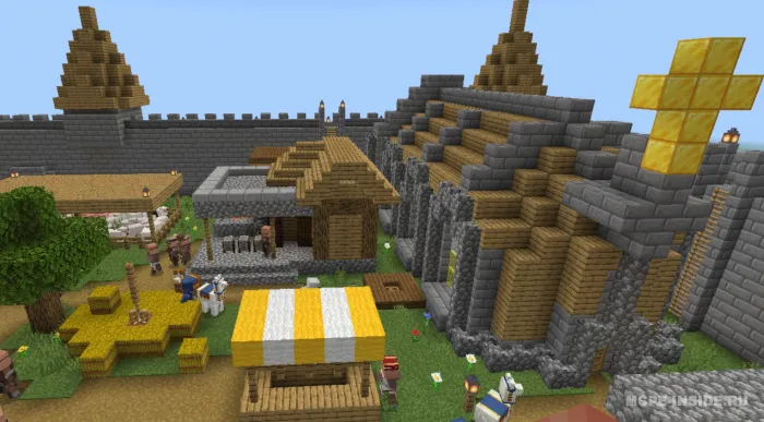 Janglar qal'asi — Minecraft xarita, rasm 3