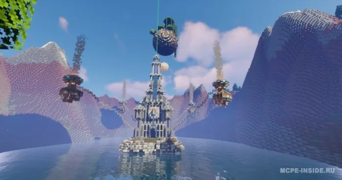 Fentezi koinoti — Minecraft xarita, rasm 2