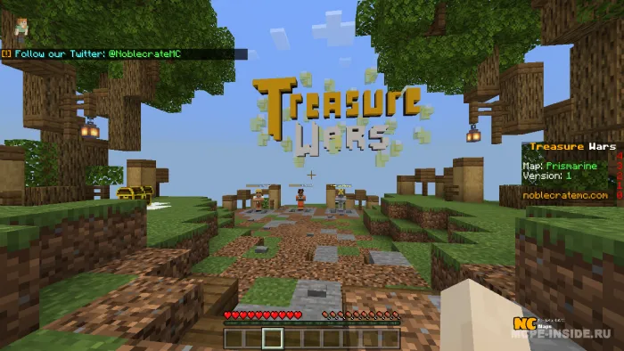Xazina urushlari — Minecraft xarita, rasm 1