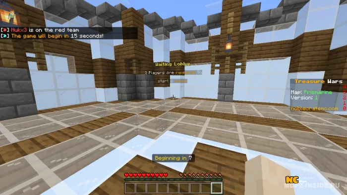 Xazina urushlari — Minecraft xarita, rasm 2
