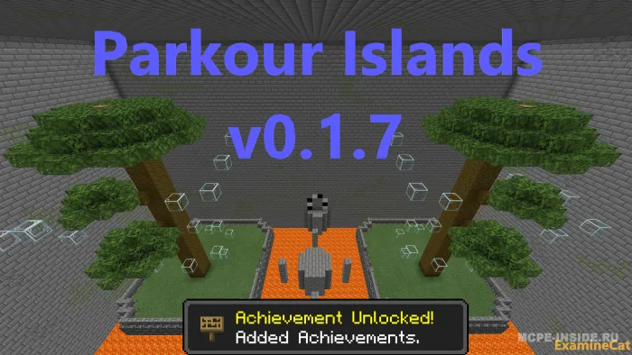 Parkur orollari — Minecraft xarita, rasm 1