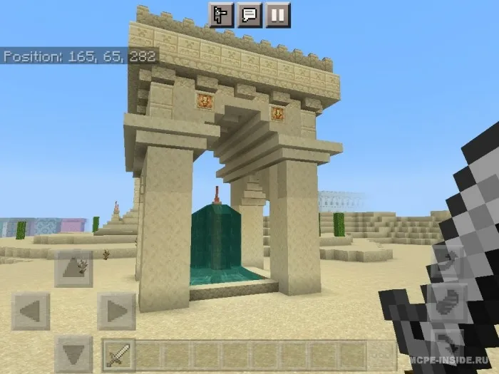 Cho'l arab shahri — Minecraft xarita, rasm 4