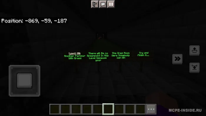 Xavfli o't — Minecraft xarita, rasm 2