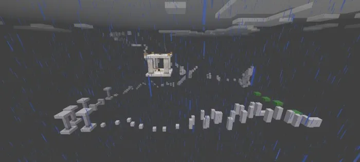 Osmon balandliklari — Minecraft xarita, rasm 1