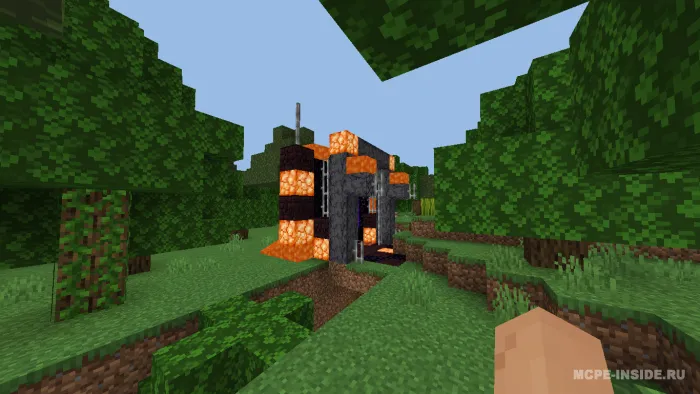 O'rmon bazasi — Minecraft xarita, rasm 4