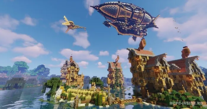 Fentezi O'rta asrlar — Minecraft xarita, rasm 1