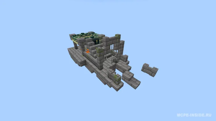 Osmonda omon qolish — Minecraft xarita, rasm 3