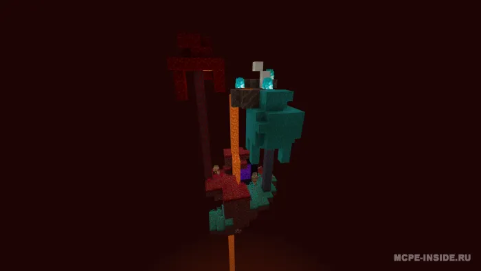 Osmonda omon qolish — Minecraft xarita, rasm 4