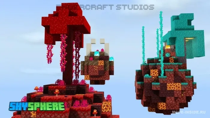 Osmon sferalari — Minecraft xarita, rasm 4