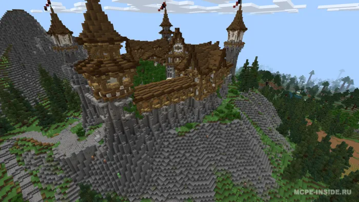 Qarg'a qoyasi — Minecraft xarita, rasm 2