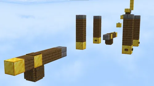 Parkur chaqiruv 5000 — Minecraft xarita, rasm 4
