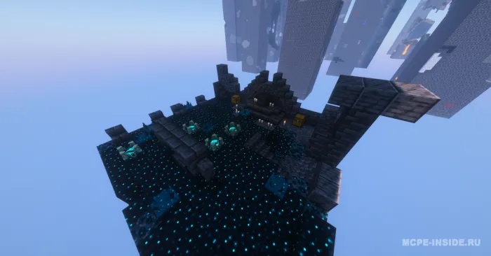 Osmon chunklari — Minecraft xarita, rasm 1