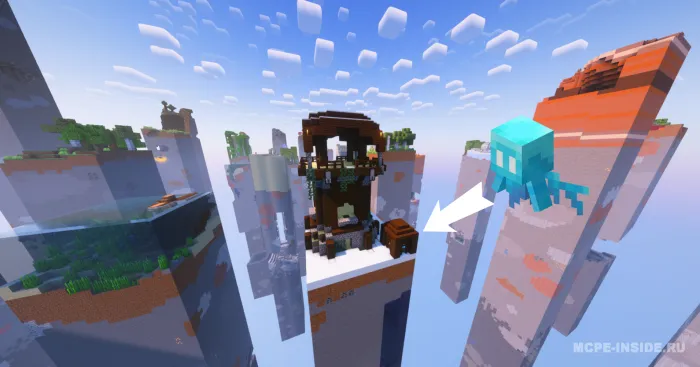Osmon chunklari — Minecraft xarita, rasm 4