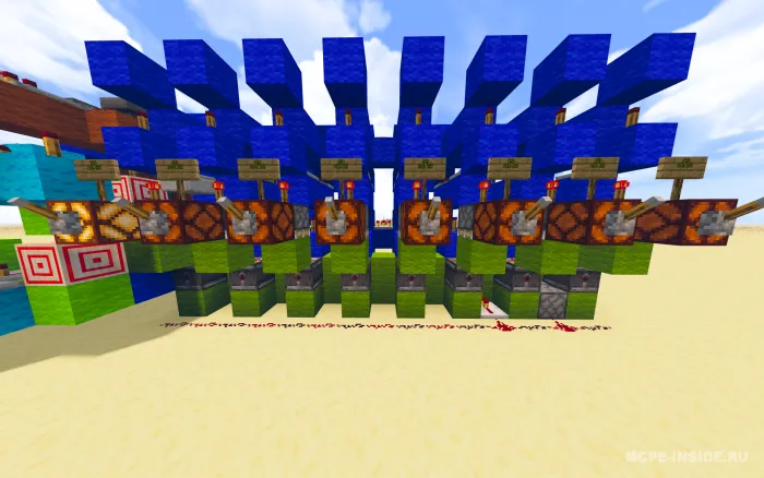 Simsiz redstone tizimi — Minecraft xarita, rasm 1