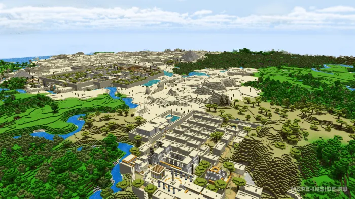 Qadimgi Misr — Minecraft xarita, rasm 1