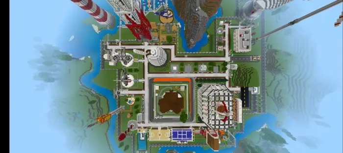 Eng katta redstone uy — Minecraft xarita, rasm 1