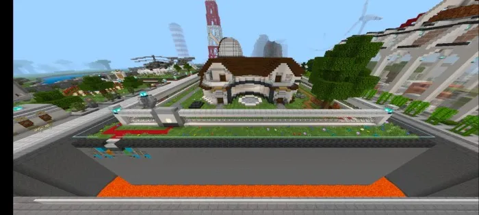 Eng katta redstone uy — Minecraft xarita, rasm 3