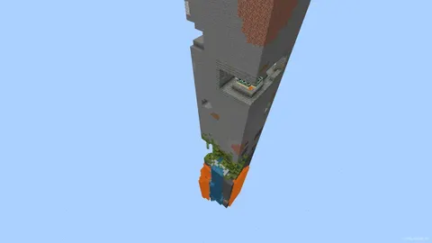Minecraft 1 chank xaritasi