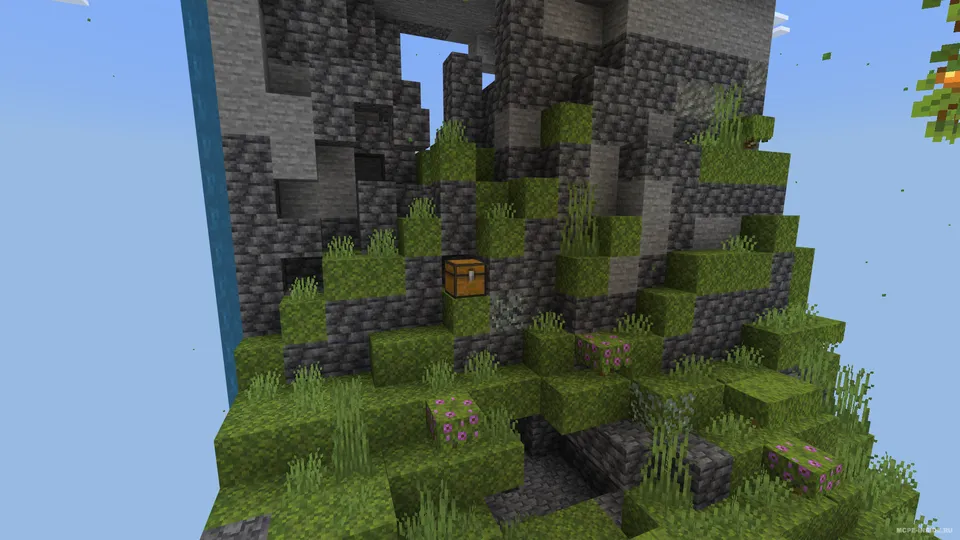 Minecraft 1 chank xaritasi — Minecraft xarita, rasm 2