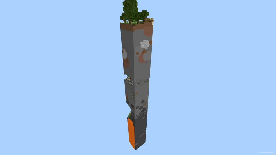 Minecraft 1 chank xaritasi — Minecraft xarita, rasm 4