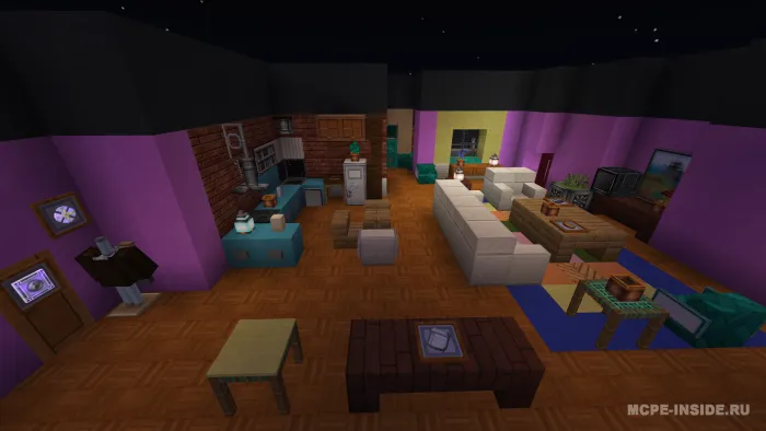 DO'STLAR - berkmachoq — Minecraft xarita, rasm 1