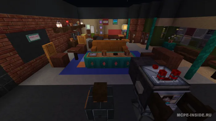 DO'STLAR - berkmachoq — Minecraft xarita, rasm 3