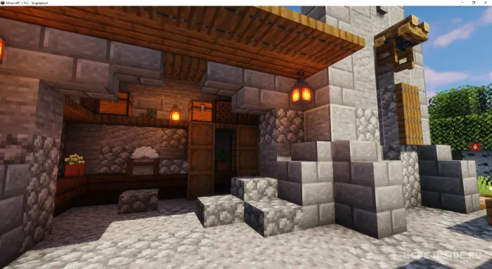 Toshtarosh uyi — Minecraft xarita, rasm 4