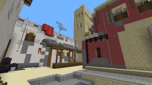 CS:GO Mirage — Minecraft xarita, rasm 2