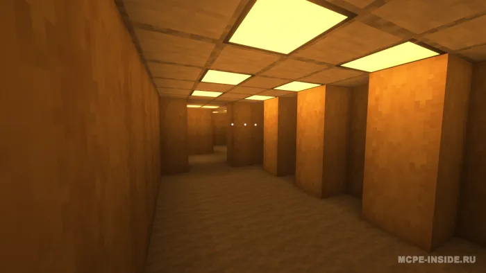 Backrooms tasvirga olish olami — Minecraft xarita, rasm 2