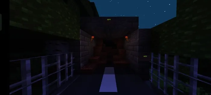 Zombi omon qolishi — Minecraft xarita, rasm 1