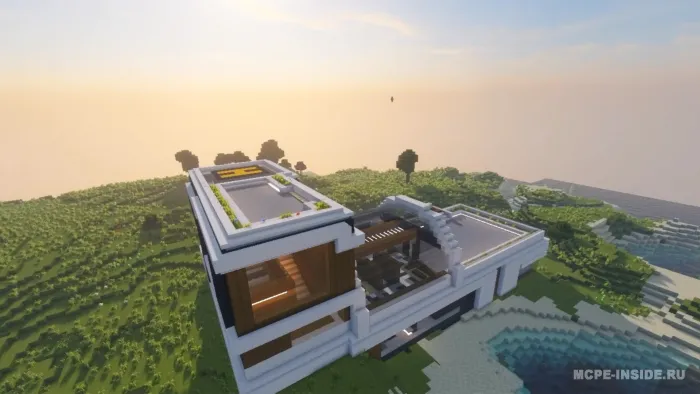 Zamonaviy villa — Minecraft xarita, rasm 3