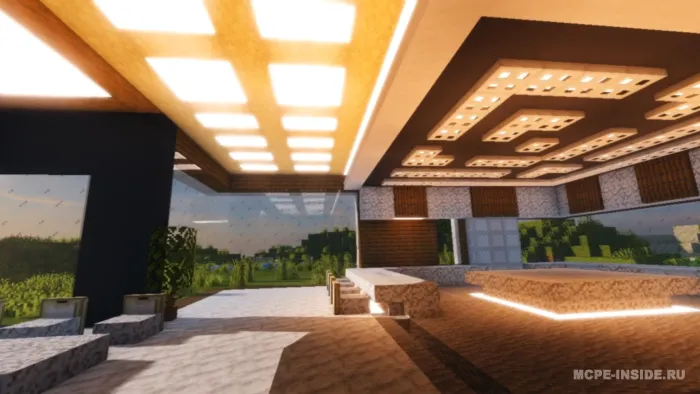 Zamonaviy villa — Minecraft xarita, rasm 4