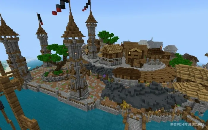 Qishloq — Minecraft xarita, rasm 2