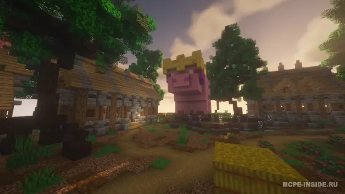 Katta cho'chqa haykali — Minecraft xarita, rasm 2