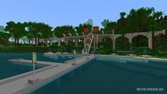 Jurassic World — Minecraft xarita, rasm 1