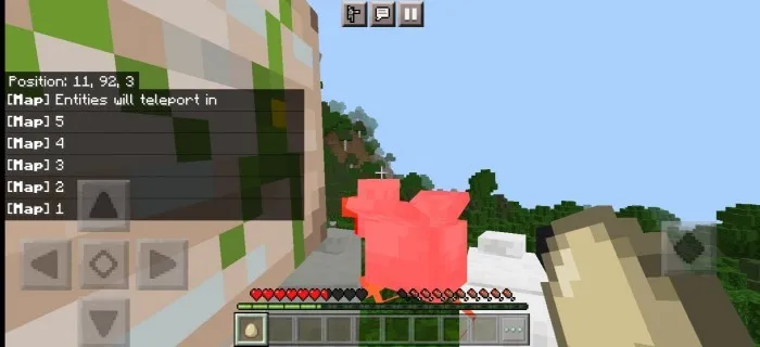Barcha mavjudotlar sizga teleportatsiya qilinadi — Minecraft xarita, rasm 2