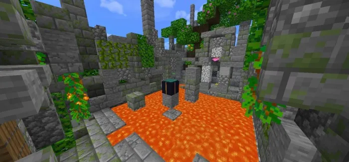 Adolatsiz parkur — Minecraft xarita, rasm 2