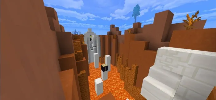 Adolatsiz parkur — Minecraft xarita, rasm 3