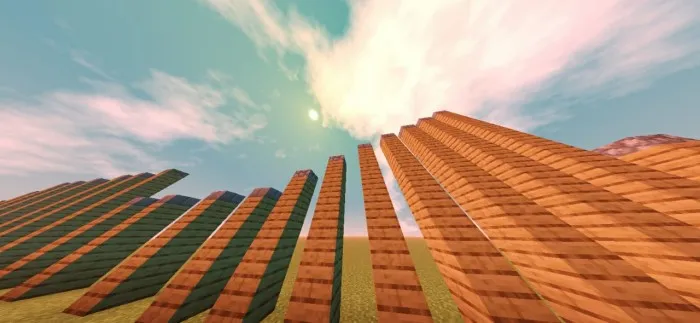 150 blokli parkur — Minecraft xarita, rasm 2