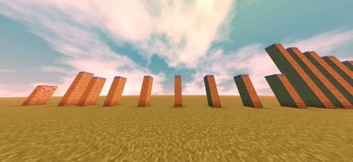 150 blokli parkur — Minecraft xarita, rasm 3