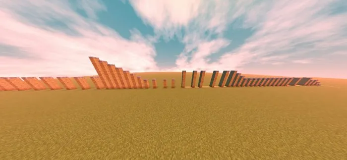 150 blokli parkur — Minecraft xarita, rasm 4