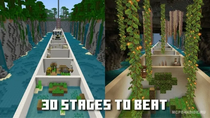 Parkur yo'lagi 4 — Minecraft xarita, rasm 2